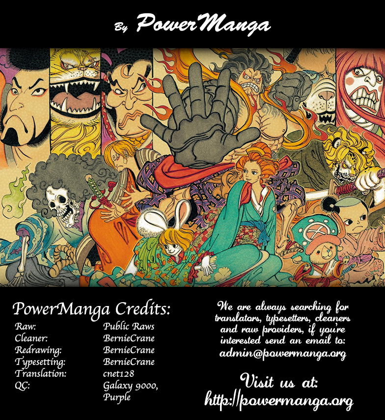 One Piece, Chapter 825 image 01